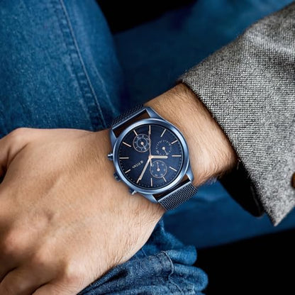 Titan Neo Splash Sartorial Quartz Multifunction Midnight Blue Dial Meta- image 8