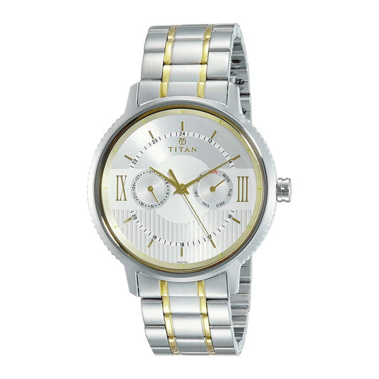 Titan Regalia Baron Analog Silver Dial Men's Watch NM1743BM01/NN1743BM01/NP1743B