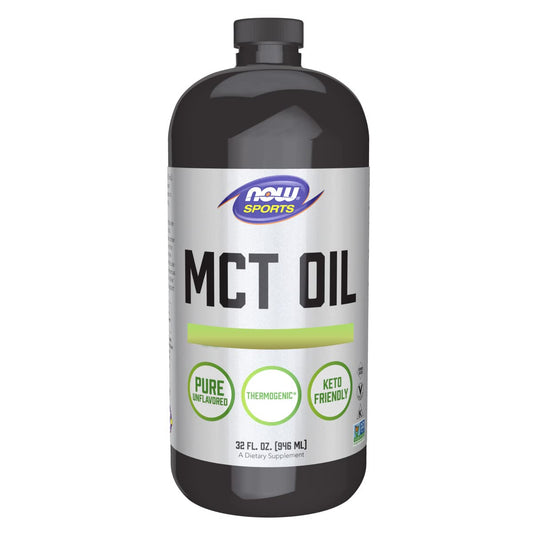 Now Foods MCT Oil Liquid (Soy Free, Non-GMO, Gluten Free, Corn Free, Dairy Free,