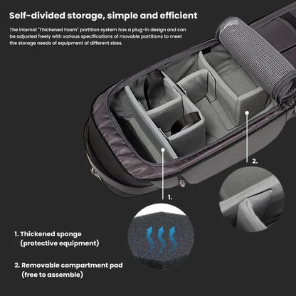 Red Lemon Bange CaptureMax Premium Camera Backpack with Quick Access Zi- image 7