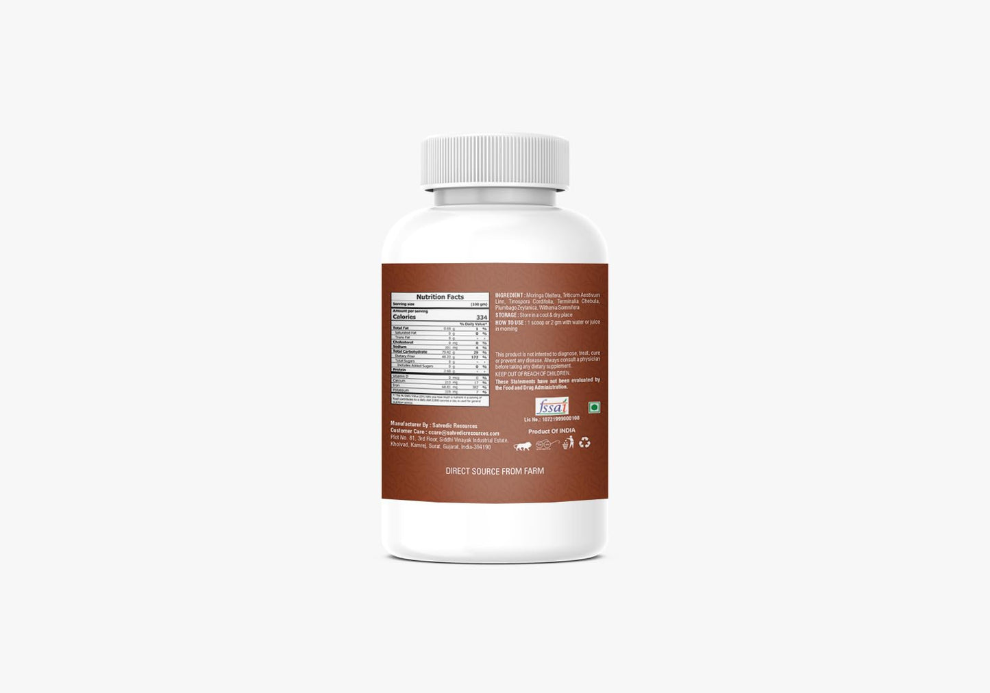 Sat Wellness Uric Superfood Powder Herbal Supplements for Personal Health Care