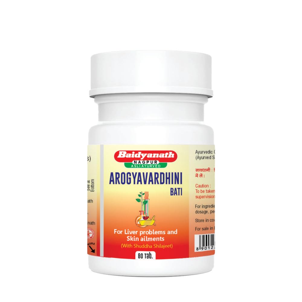Baidyanath Asli Ayurved Nagpur Arogyawardhini Bati - 80 Tablets