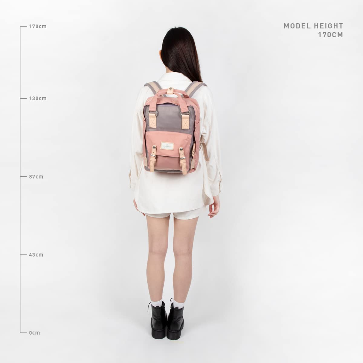 Doughnut Macaroon Classic 16L Backpack, Lightweight Water-Resistant Daypack with 14" Laptop Compartment, Unisex Casual Travel & School Bag