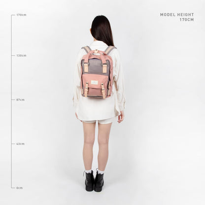 Doughnut Macaroon Classic 16L Backpack, Lightweight Water-Resistant Daypack with 14" Laptop Compartment, Unisex Casual Travel & School Bag