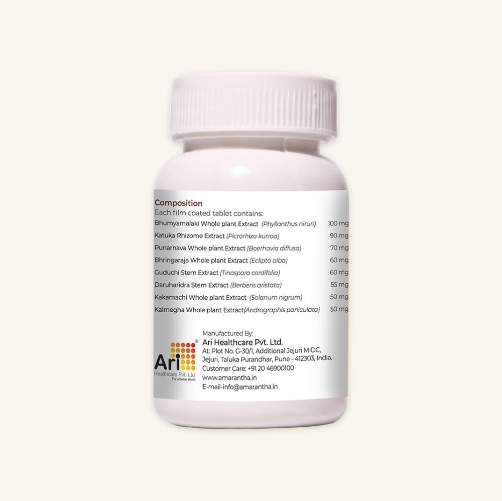 Ariliv Tablet -(60 Tablets) | Herbal formulation to support healthy liver function