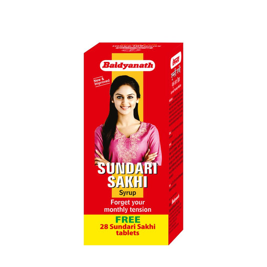 Baidyanath Sundari Sakhi - 450 ml Free 28 Sundari Sakhi tablets