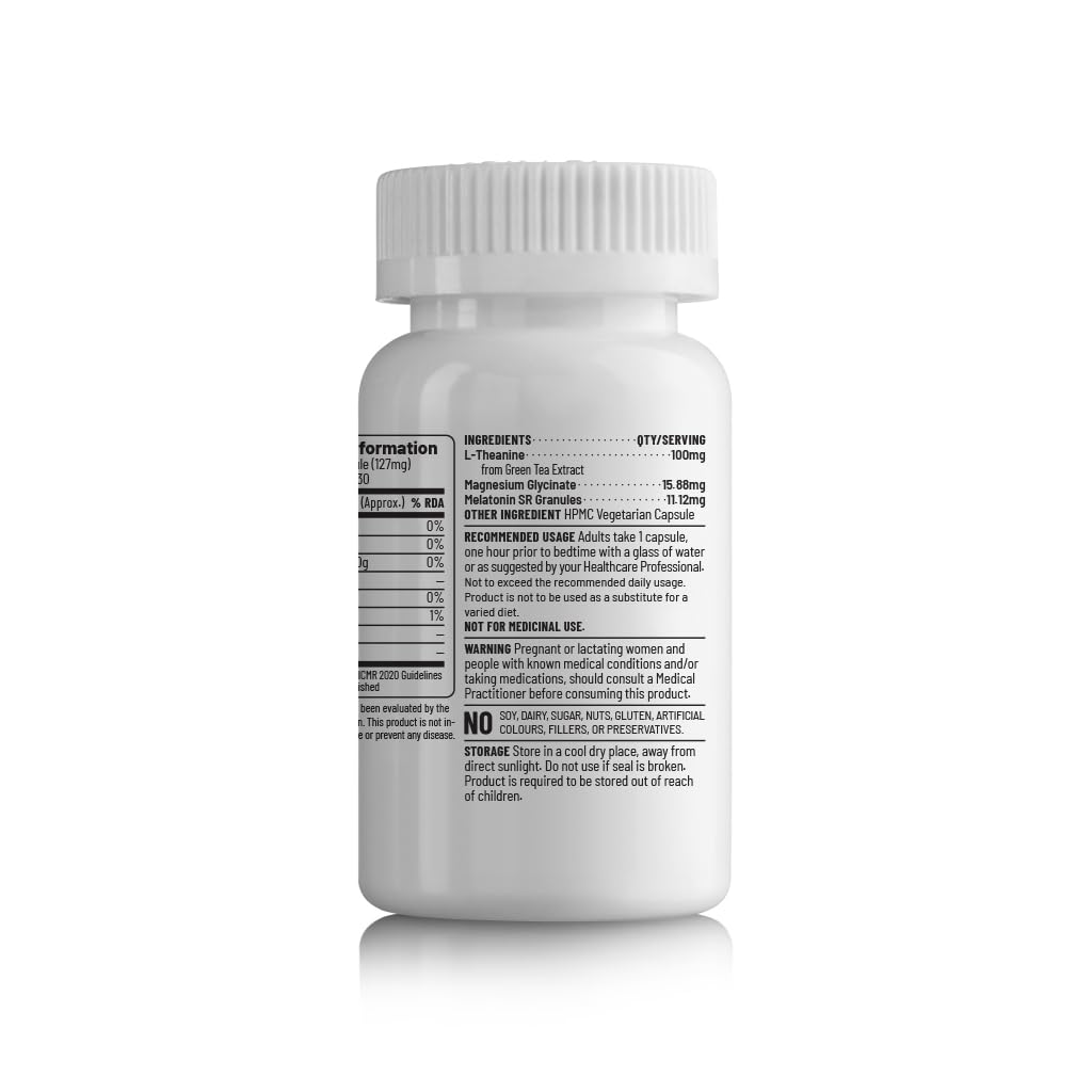 Unived Melatonin-SR 5mg | Slow Release Melatonin Supplement | 50% Immediate Release + 50% Sustained Release Through the Night | Supports Deep Sleep, Sleep Quality & Circadian Rhythm | Vegan