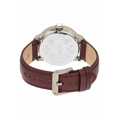 Titan Regalia Grandmaster White Dial Quartz Analog Leather Strap Watch- image 2