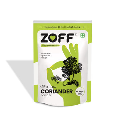 Zoff Coriander Powder - Dhaniya Powder - Aromatic & Fresh Cool Grinding Technology - Natural & Pure – 200grams