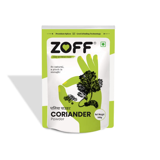 Zoff Coriander Powder - Dhaniya Powder - Aromatic & Fresh Cool Grinding Technology - Natural & Pure – 200grams
