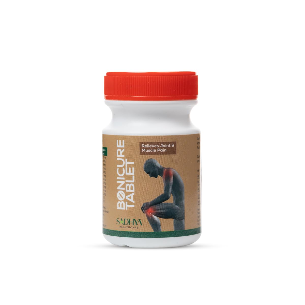 Bonicure Tablets | Sadhya Healthcare | Ayurvedic Joint and Muscle Support | Supports Comfort, Flexibility and Mobility | Daily Bone and Joint Wellness | 60 Tablets