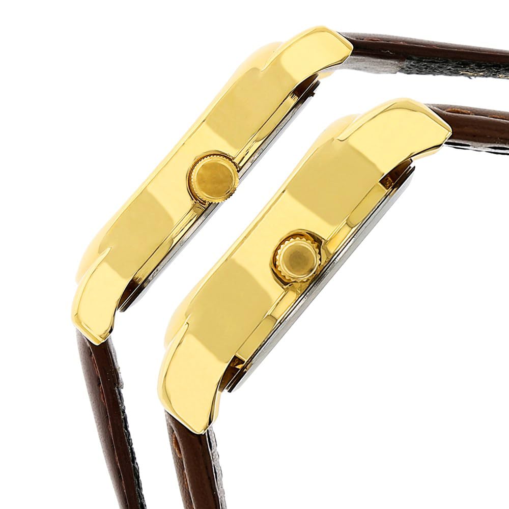 Titan Analog Gold Dial Unisex's Watch-NL15802490YL05- image 5