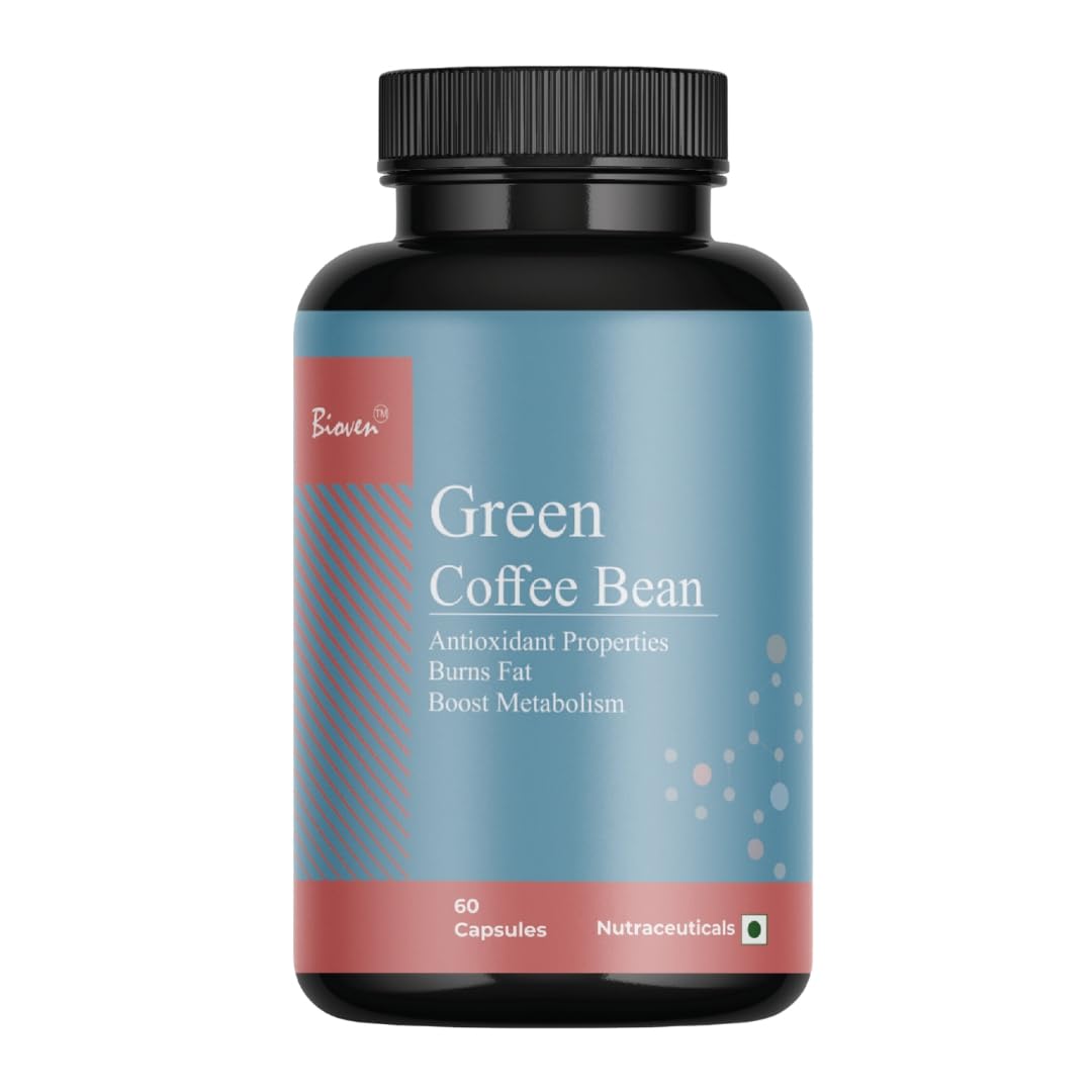 Biovencer Green Coffee Bean – Pack of 60 Veg Capsule