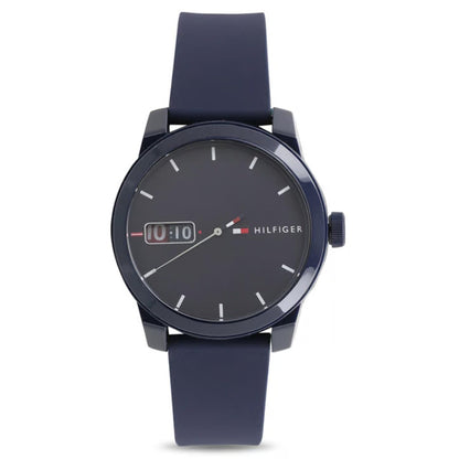 Tommy Hilfiger Blue Dial Analog Watch for Men-NETH1791381, Band: Blue