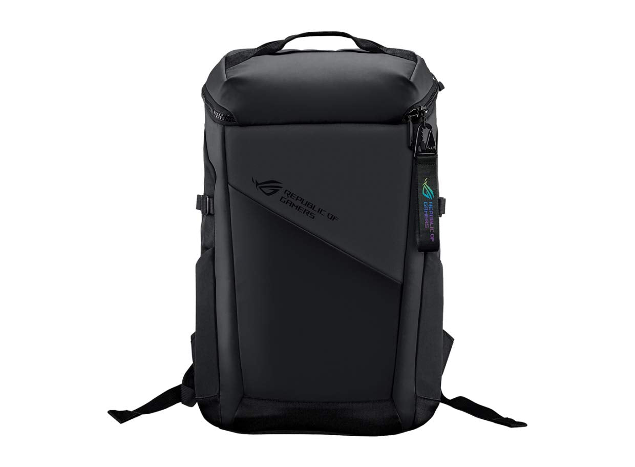 ROG Ranger BP2701 (2025) Lightweight Gaming Backpack, Spacious Storage Upto 22L, Ergonomic Design, Built-in Luggage Strap, Adjustable Chest Strap, fits up to a 17-inch Laptop, Black, 0.93 kg