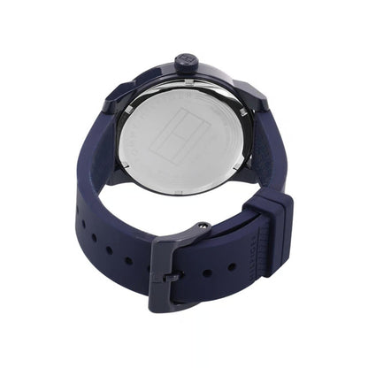 Tommy Hilfiger Blue Dial Analog Watch for Men-NETH1791381, Band: Blue