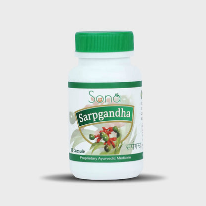 Sona Healthcare Ayurvedic Sarpagandha Capsule – 60 Cap