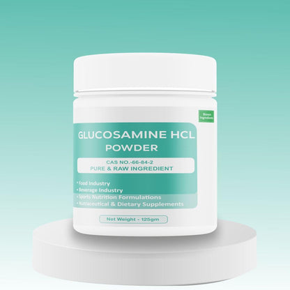 Bioven Ingredients Glucosamine HCL Powder, Pure Supplements, No Filters/Binders, (Gram, 125, gram)