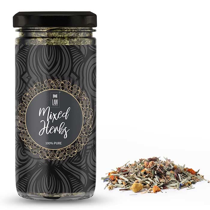 looms & weaves - 100% Pure & Natural Freeze Dried Mixed Herbs- 25 gm (Special Grade Seasoning Herb)