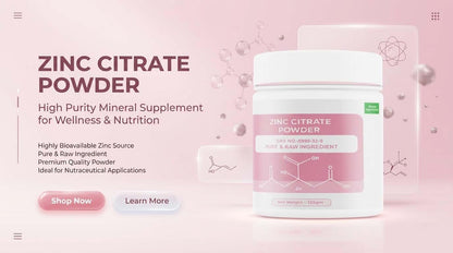 Bioven Ingredients Zinc Citrate Powder- 125gm