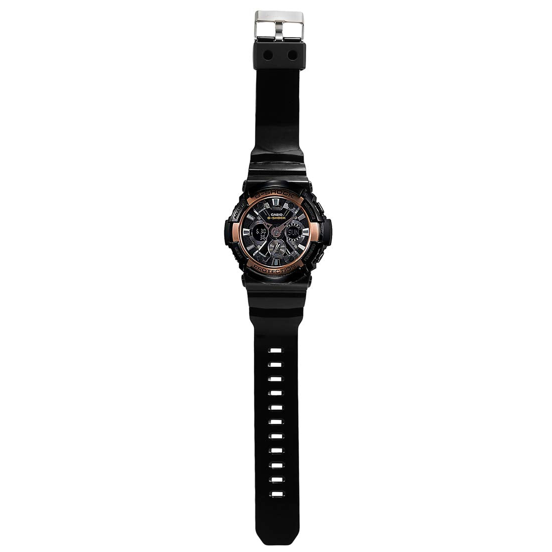 Casio G-Shock Analog-Digital Black Dial Men's Watch-GA-200RG-1ADR