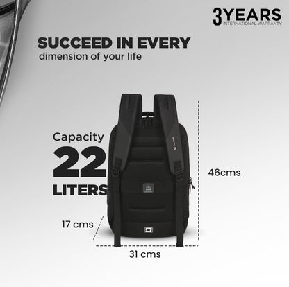 CARLTON Laptop Backpack 22L With Rain Cover, Pockets for Hard drive, Pa- image 7