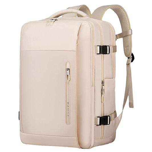 Red Lemon Bange Fissure Laptop Backpack for men and women | Multi-Compartment Wa