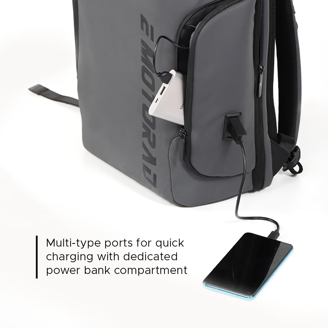 E MOTORAD - RIDE THE ELECTRIC REVOLUTION Professional Laptop Backpack F- image 5