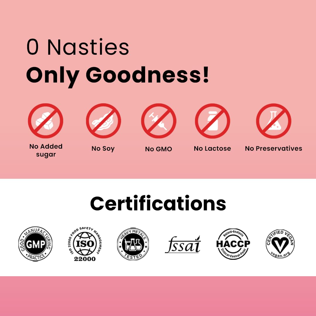 Gytree PCOS Plant Protein Powder | With Inositol for Hormonal Balance, Weight Management & Acne Support | 26g per Serving of Vegan Protein from Pea & Brown Rice | Cafe Mocha Flavor (400g)