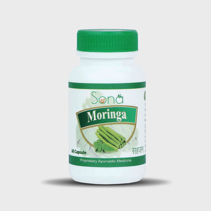 SONA HEALTH CARE MORINGA CAPSULES- 60 CAPSULES (Pack of 1)