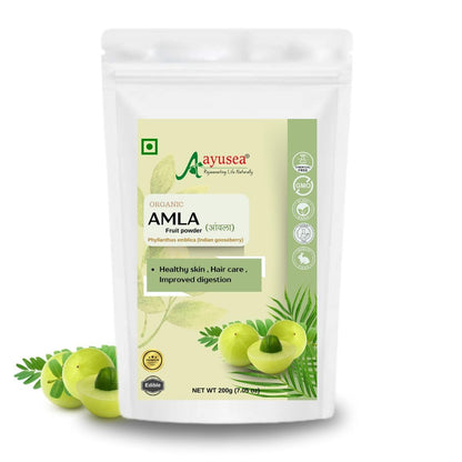 AYUSEA® Pure Amla powder, Pack of 2, 200g