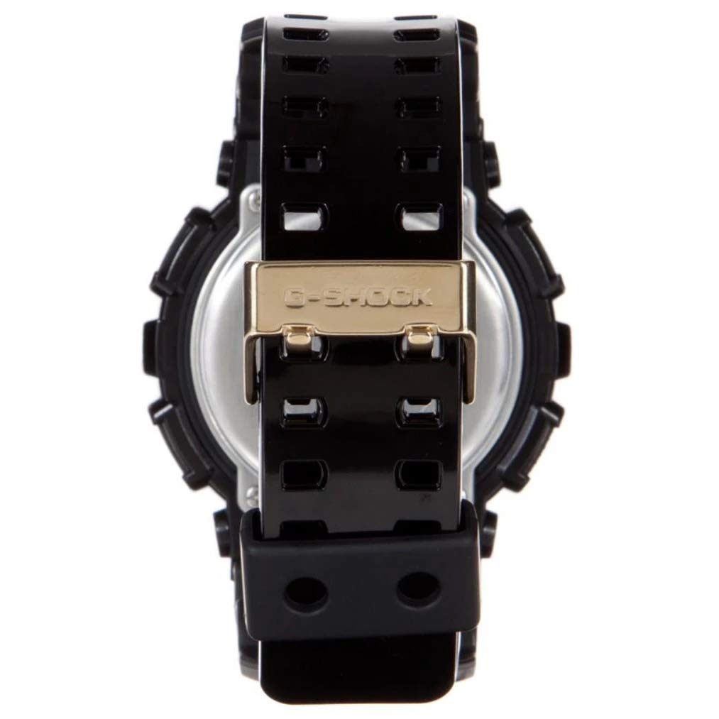 Casio G-Shock GA-110GB-1ADR Black & Gold Analog-Digital Dial Black Resin Strap Men's Watch Shock and 200M Water Resistant G339