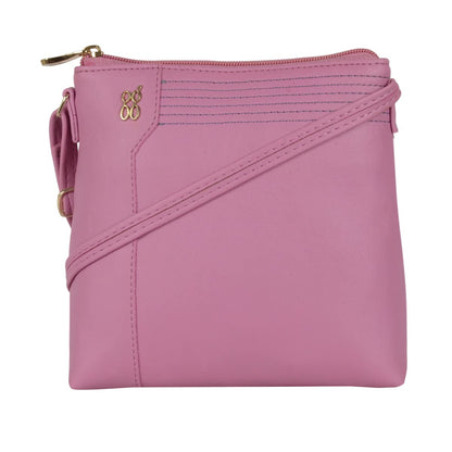 Baggit Women Pink Xs Size Tote Sling Bag | Ladies Stylish Casual Cross Body Purse Handbag