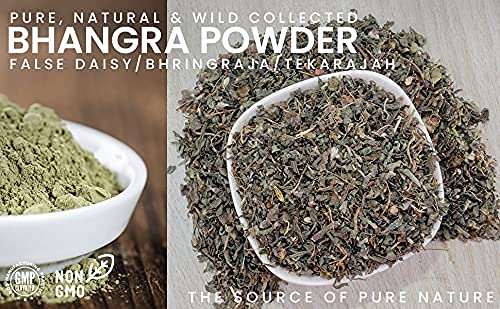 Kamdhenu Bhringraj Powder | Bhangra Powder | Eclipta Alba (250 Gram)- image 4