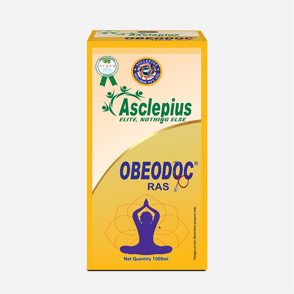 Kirti Health Care Obeodoc Ras Traditional Ayurvedic Herbal Juice Blend and Botanical Dietary Supplement for Daily Fitness Routine, 1000ml