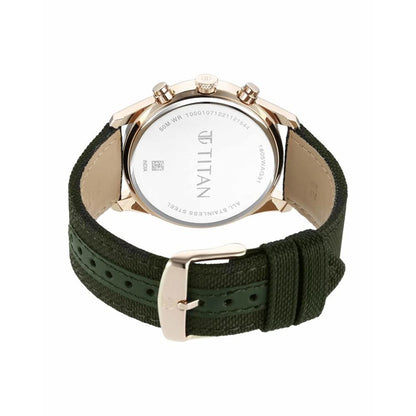 Titan Neo Splash Green Dial Quartz Analog with Date Fabric Strap Watch- image 5