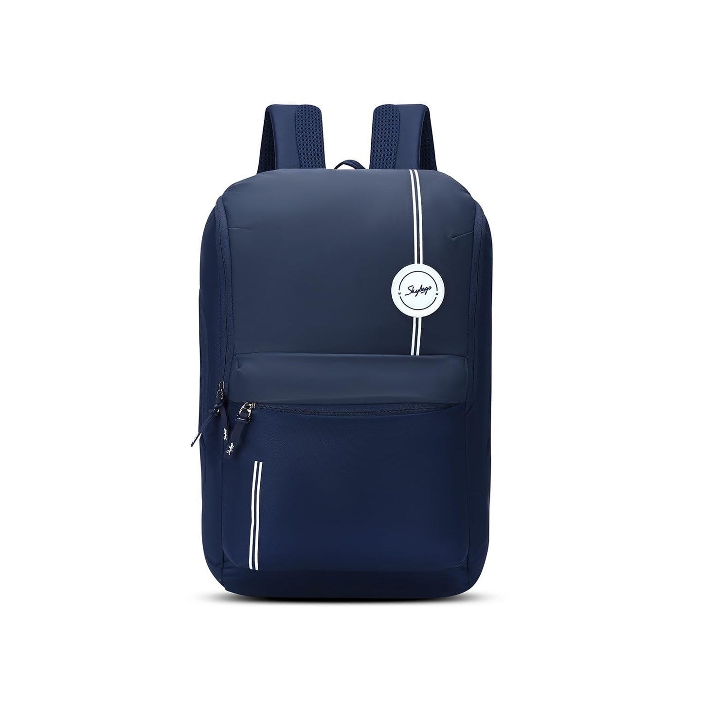Skybags Rynex 01 XL Formal Backpack 32L with Laptop Compartment for Men & Women With Rain Cover,Smart Sleeve, Ergonomic Back & Shoulder Strap (Navy Blue)