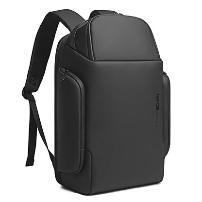 BANGE Smart Trendy 20L Durable Oxford Backpacks Anti-Theft USB Waterproof 1.2KG W 15.6in Laptop School Travel Black Bags,7277,Large