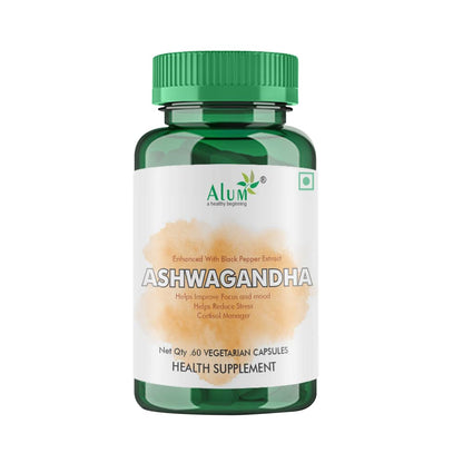 Alum Ashwagandha – 60 Veg Capsules