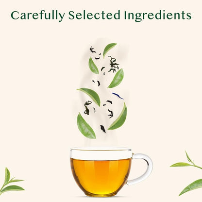 VAHDAM, First Flush Darjeeling Tea - (100g) | Loose Leaf Black Tea - Flowery, Aromatic & Delicious | Champagne Of Teas | Mellow & Fragrant | Direct From India | Vacuum Sealed