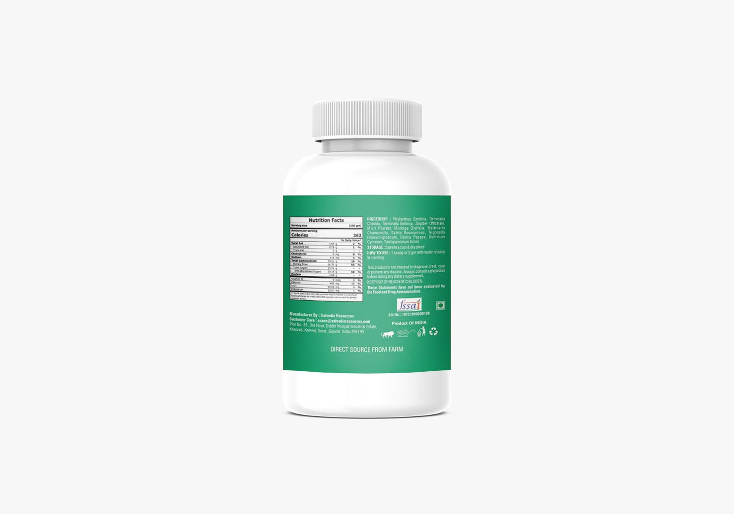 Digest Superfood Powder Herbal Supplements For Personal Health Care Improvement