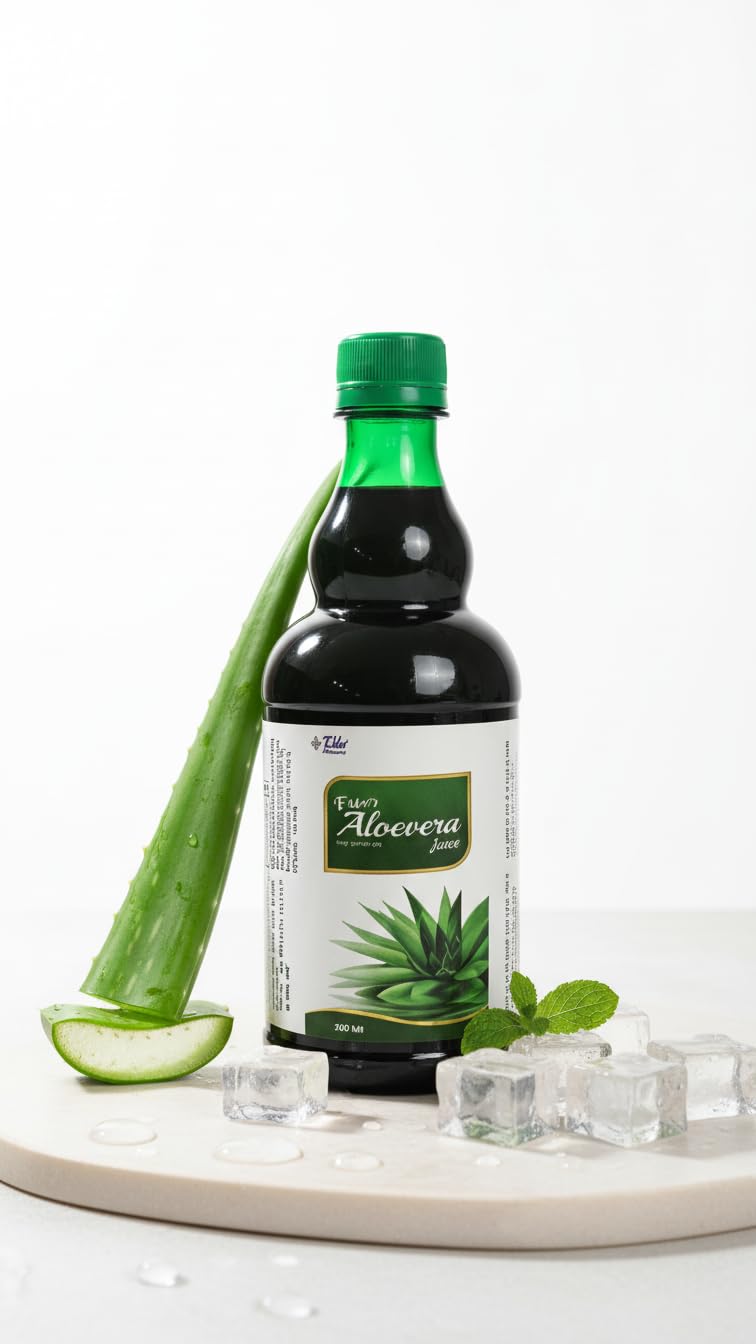 Elder's Aloe vera Juice | Natural Juice | Premium Herbal Wellness Drink | Natural Detox | 100% ayurvedic | Aloe Vera, Bahera, Amla, Giloy and Harar | Ayurvedic Formula for Immunity, Digestion and Detoxification, 500 ml | Immunity drink |