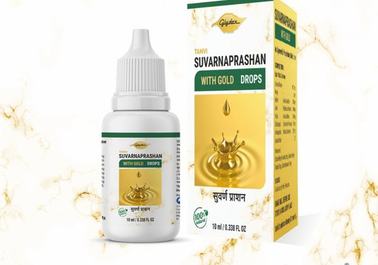 Bluekites Suvarnaprashan gold drops 10ml pack of 3