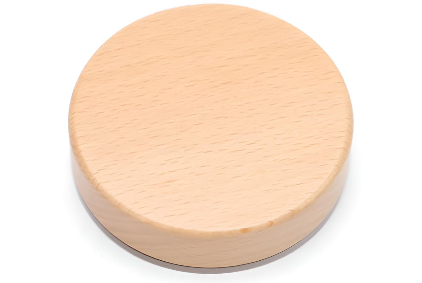 Wooden Pill Organizer Medicine Holder Tablet Box Daily Pill Case Weekly Pill Box Round Pill Dispenser with Rotating Lid Compartment Storage Vitamin Supplement Container Portable Eco Friendly Natural Wood Health Care Organizer for Home Travel Senior Care (