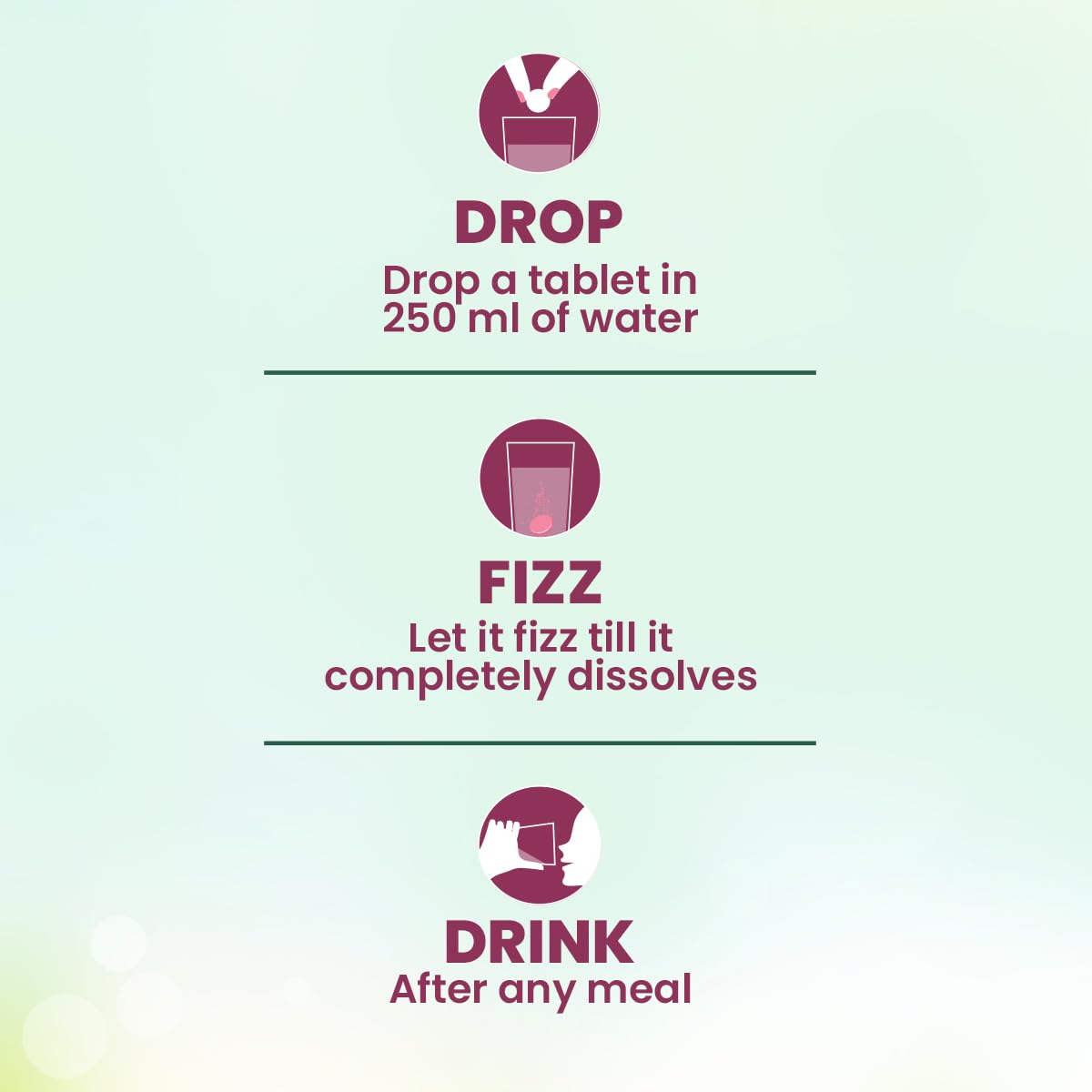 Fast&Up Liver Detox - Daily Liver Cleanser Drink | Milk Thistle + NAC | Helps Improve Digestion & Reduces Load on Liver - 20 Tablets - Mixed Berry Flavour