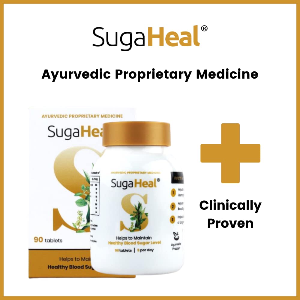 SugaHeal (90 tablets) – Diabetes Care Tablets | Ayurvedic product | Cli- image 5