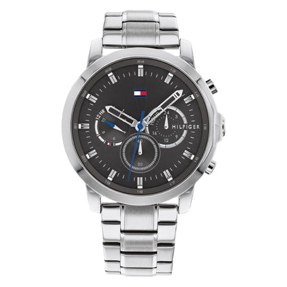 Tommy Hilfiger Quartz Analog Grey Dial Stainless Steel Strap Watch for Men