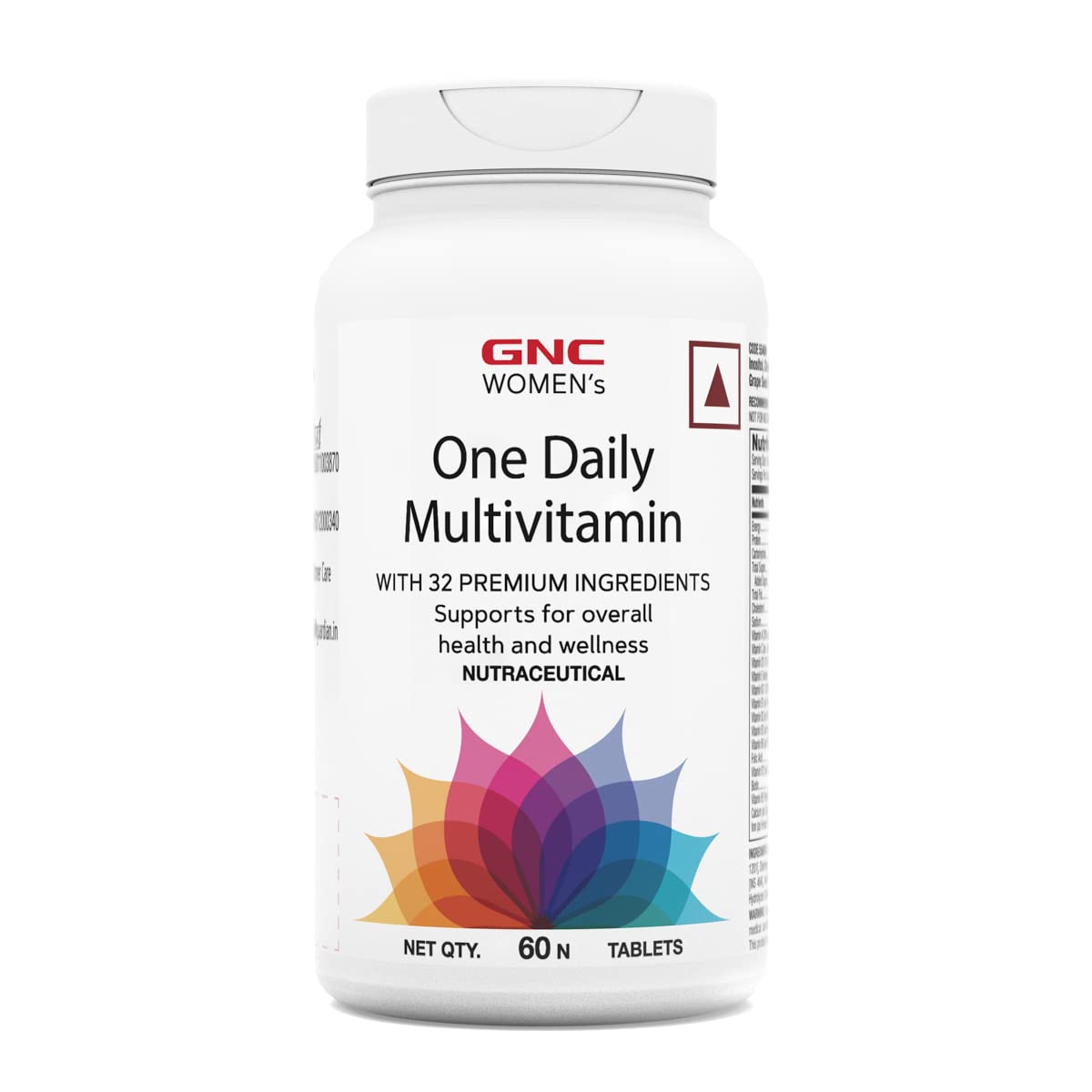GNC Triple Strength Fish Oil (60 Softgels) & GNC Women's One Daily Multivitamin for (60 Tablets) Combo