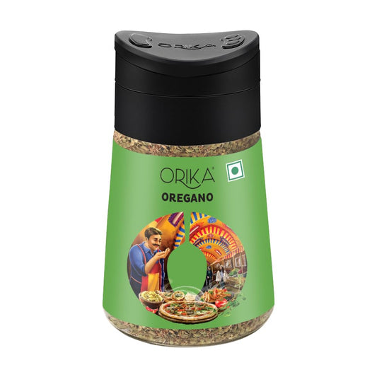 Orika Oregano Oregano Seasoning | Full Bodied Oregano Herbs | Ideal Seasoning For Pizza, Pasta, Marinades And Soups | No Artificial Flavours And Colours, 16 Gram