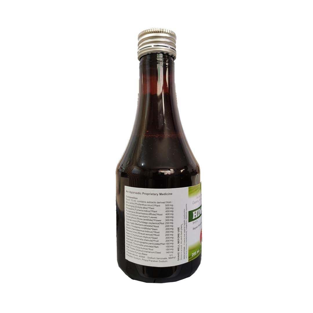 HIMANSHI HEALTH CARE Himoliv Herbal Liver Tonic Syrup 200ml | Ayurvedic Liver Detox & Hepatoprotective Supplement | Natural Liver Support & Digestion Aid | Metabolism & Fatty Liver Care Herbal Formula